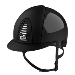 KEP Helmet Cromo 2.0 P with Textile Insert- Black