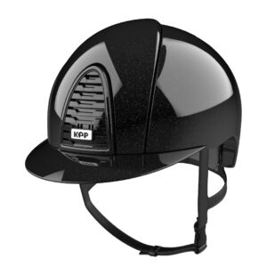 KEP Helmet Cromo 2.0 Metal Polish Diamond- BLACK
