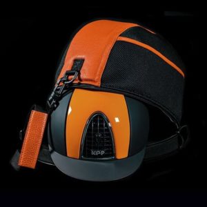 KEP Hat Bag- Orange Leather