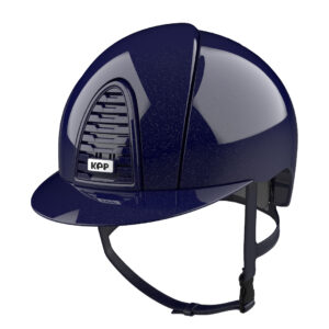 KEP Helmet Cromo 2.0 Metal Polish Diamond- MEDIUM BLUE