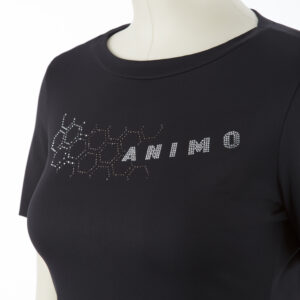 Animo Fisia Ladies T Shirt- BLACK