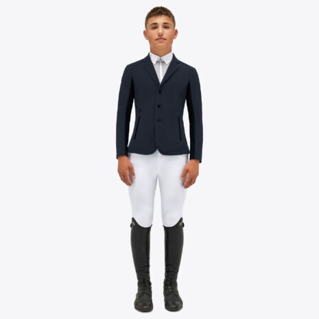 Cavalleria Toscana Boy's Competition Jacket in navy