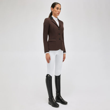 Cavalleria Toscana GP Women's Competition Jacket in Chocolate
