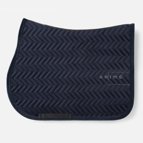 Animo Wormat Saddle Cloth in Navy