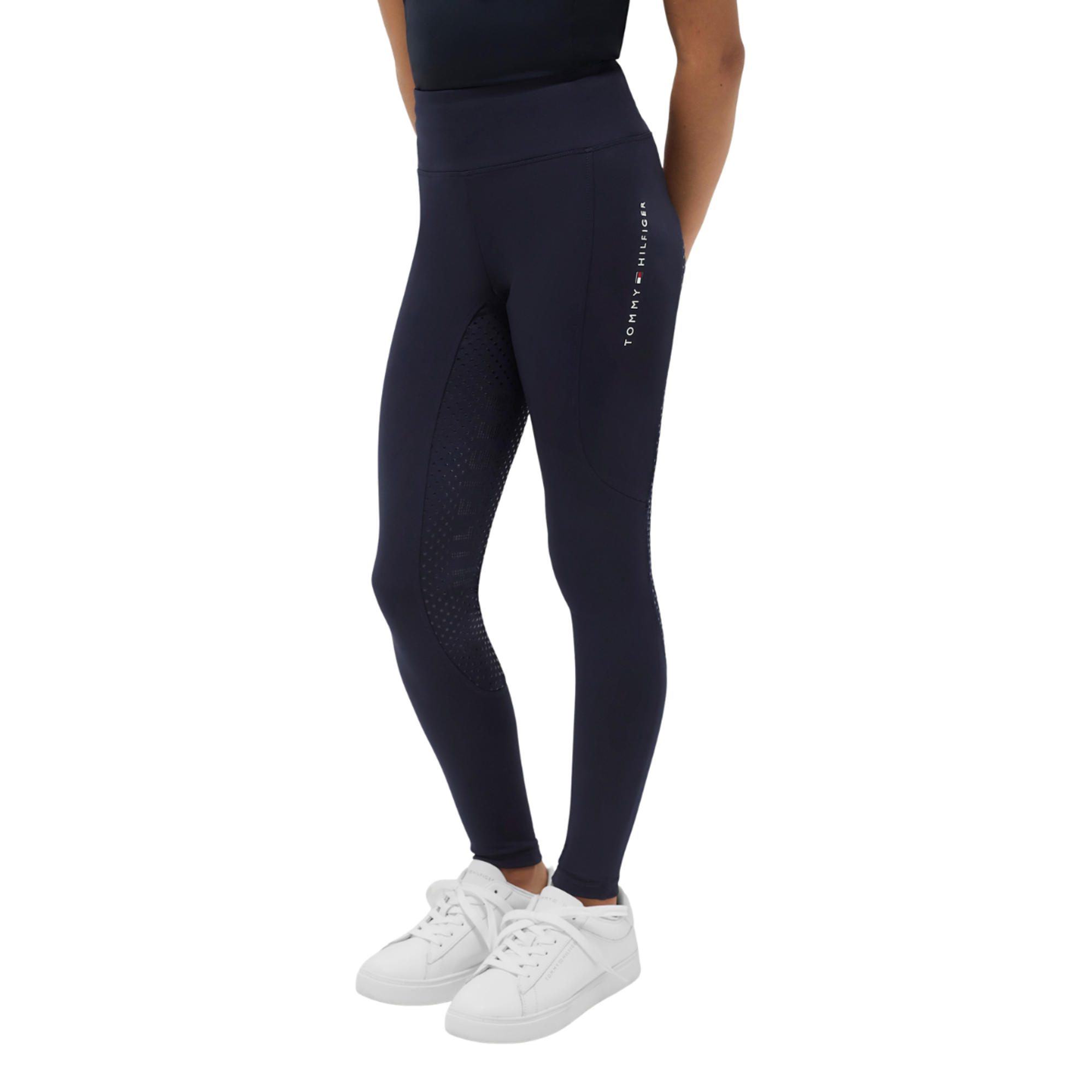 Tommy Hilfiger Equestrian Children's Devon Leggings- Desert Sky - Image 4